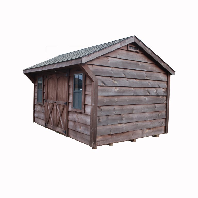 A completed Quaker shed.